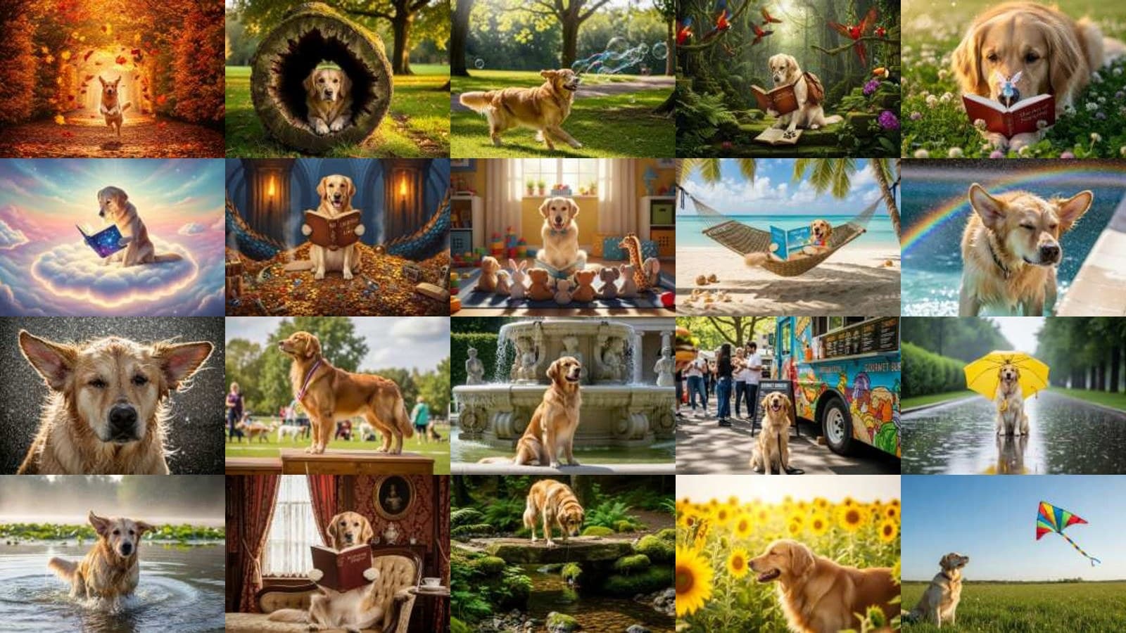 Golden Retriever Photography Pack Vol. 4