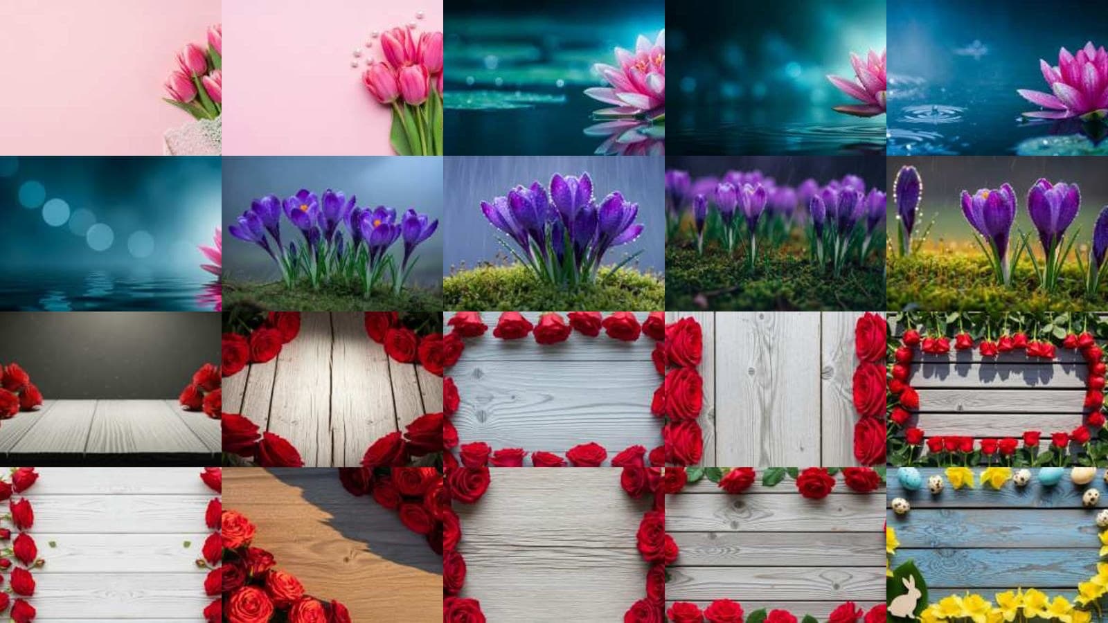 Pink Botanical Beauty Collection