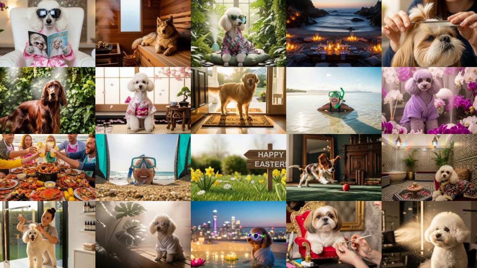 Poodle Contemporary Living Pack