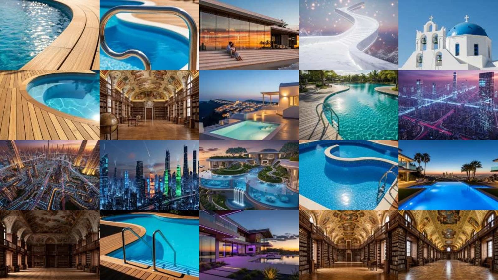 Pool Urban Structures Collection