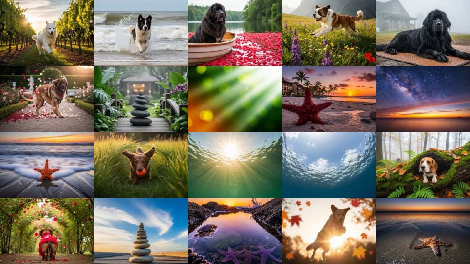 Premium Dog Nature Archive