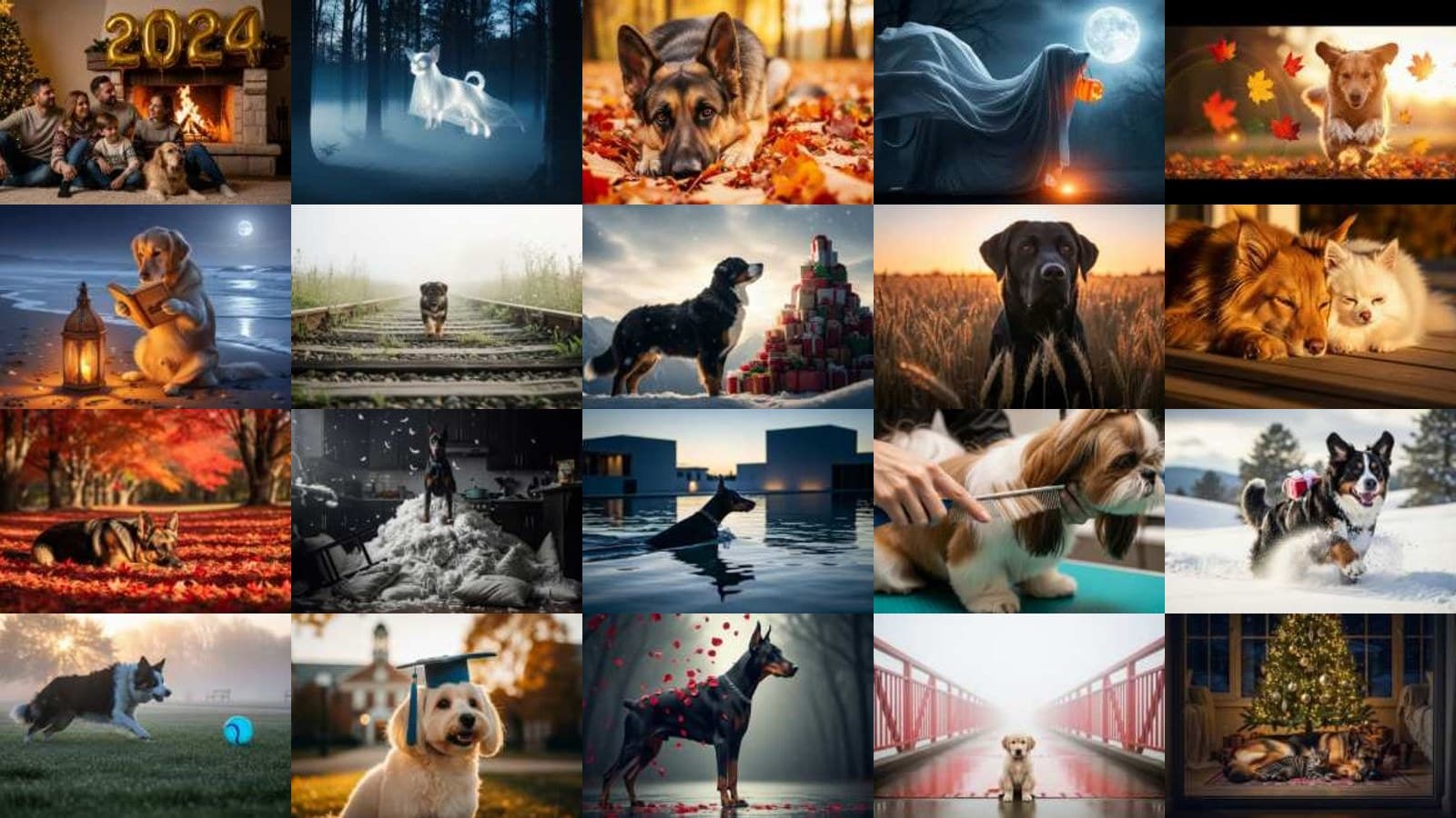 Professional Cinematic Dog Photography Vol. 2