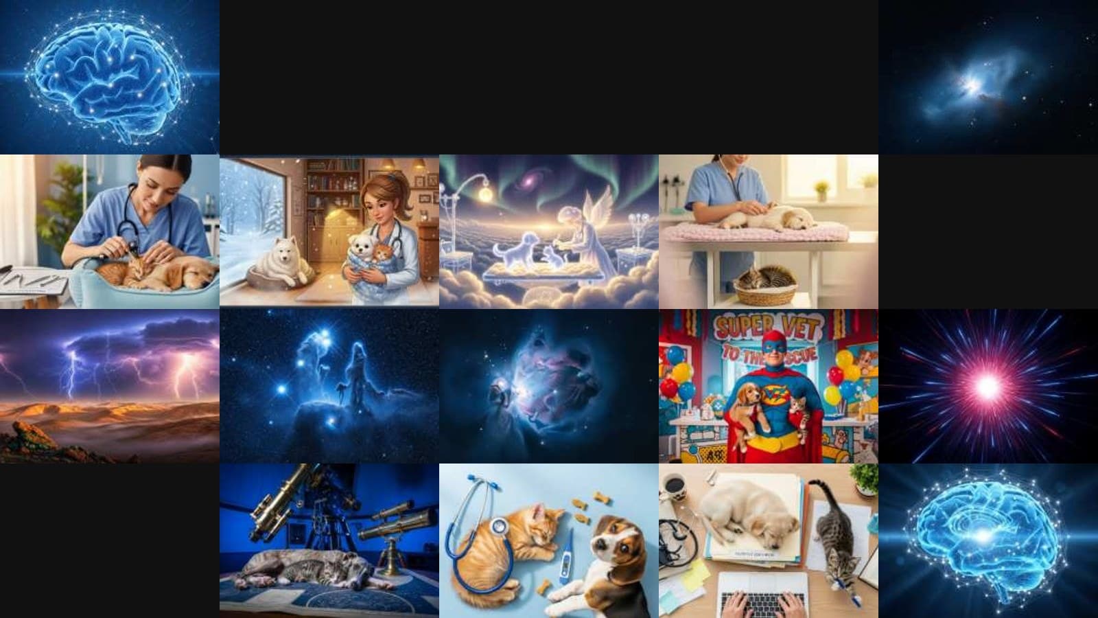 Scientist Science Photography Set