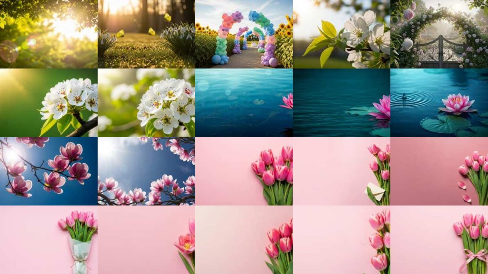 Sunlight Garden Photography Pack