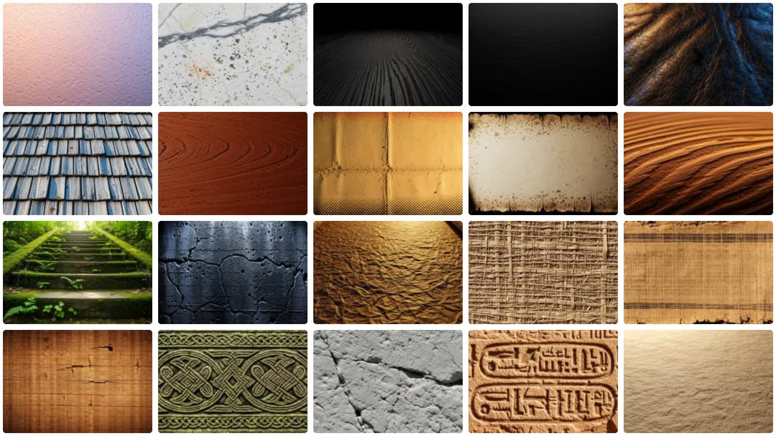 Timeless Natural Surface Textures