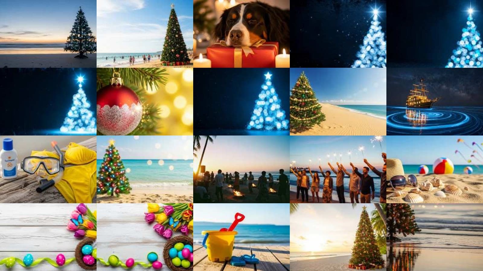 Tree Christmas Holiday Pack