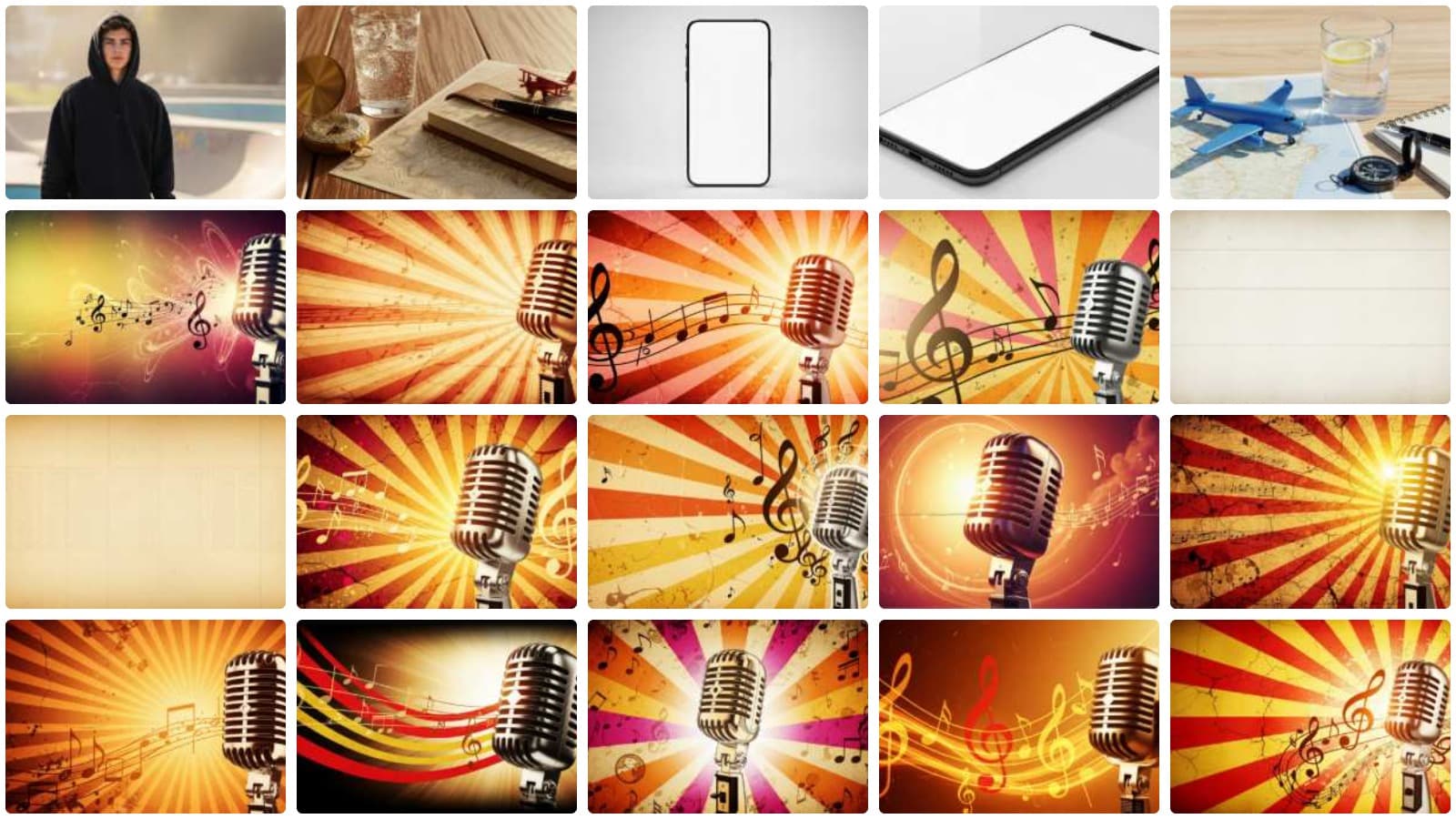 Vintage & Modern Objects Pack